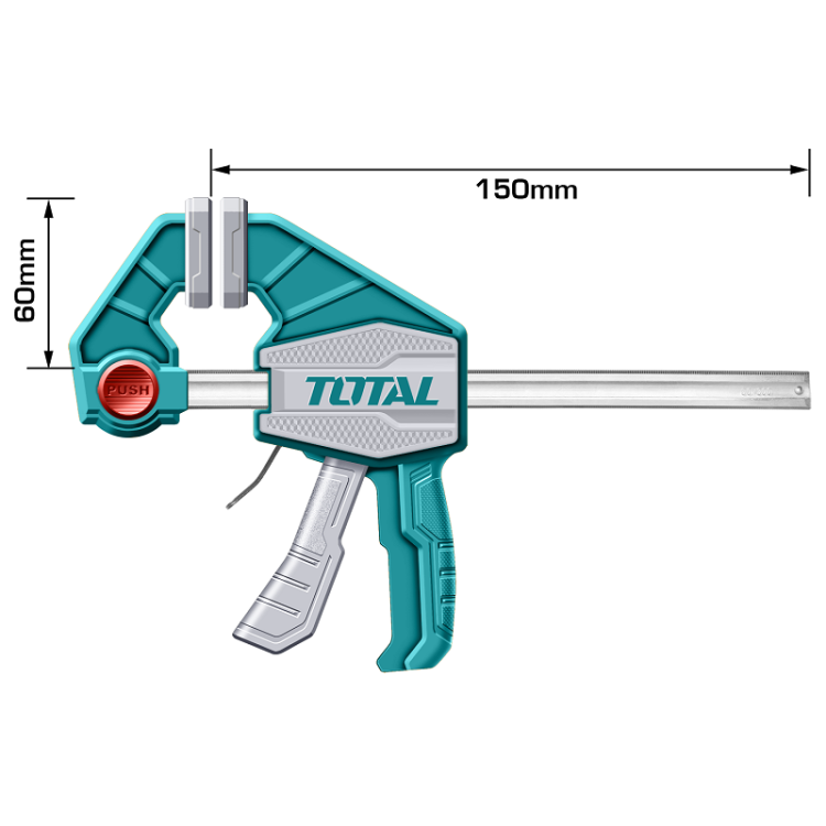 6" QUICK BAR CLAMP