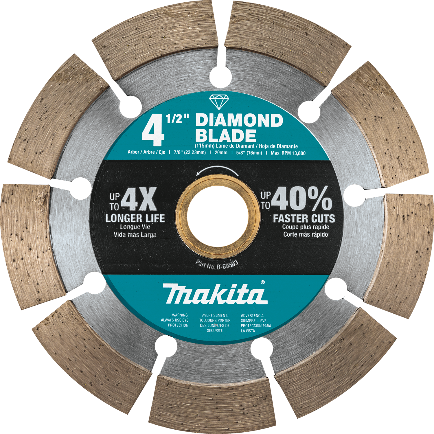 4-1/2" DIAMOND BLADE