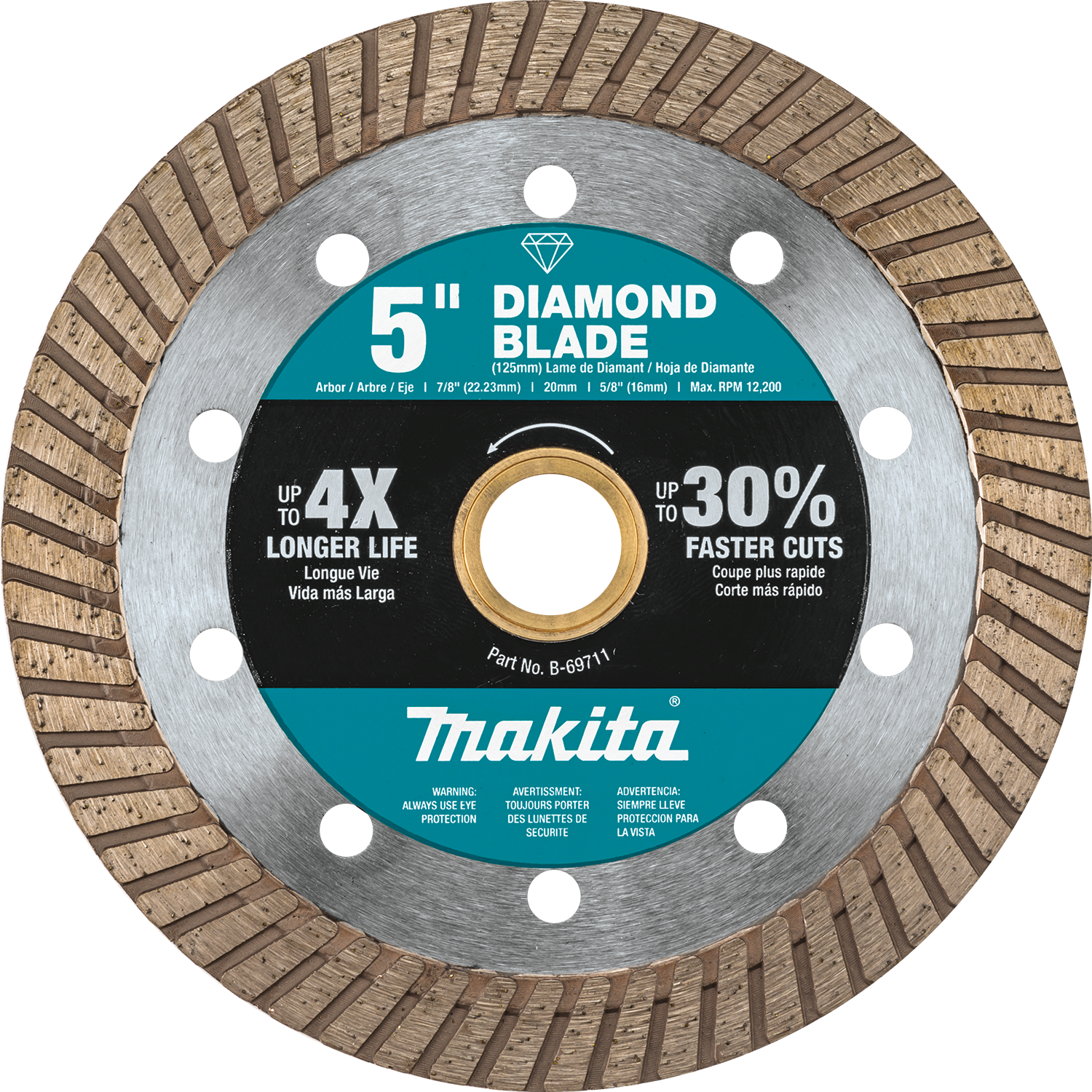 5" DIAMOND BLADE TURBO GP