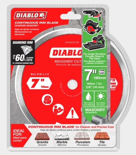 DIAMOND RIM BLADE 7" TYPE 1/41