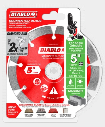 5IN DIMND SEGMENT CUT-OFF DISCS