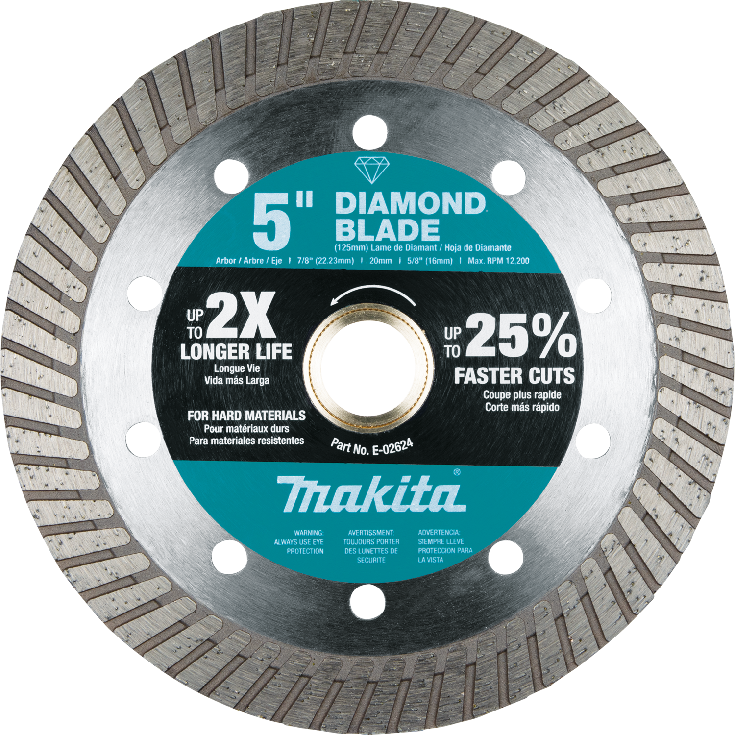 5" DIAMOND BLADE TURBO