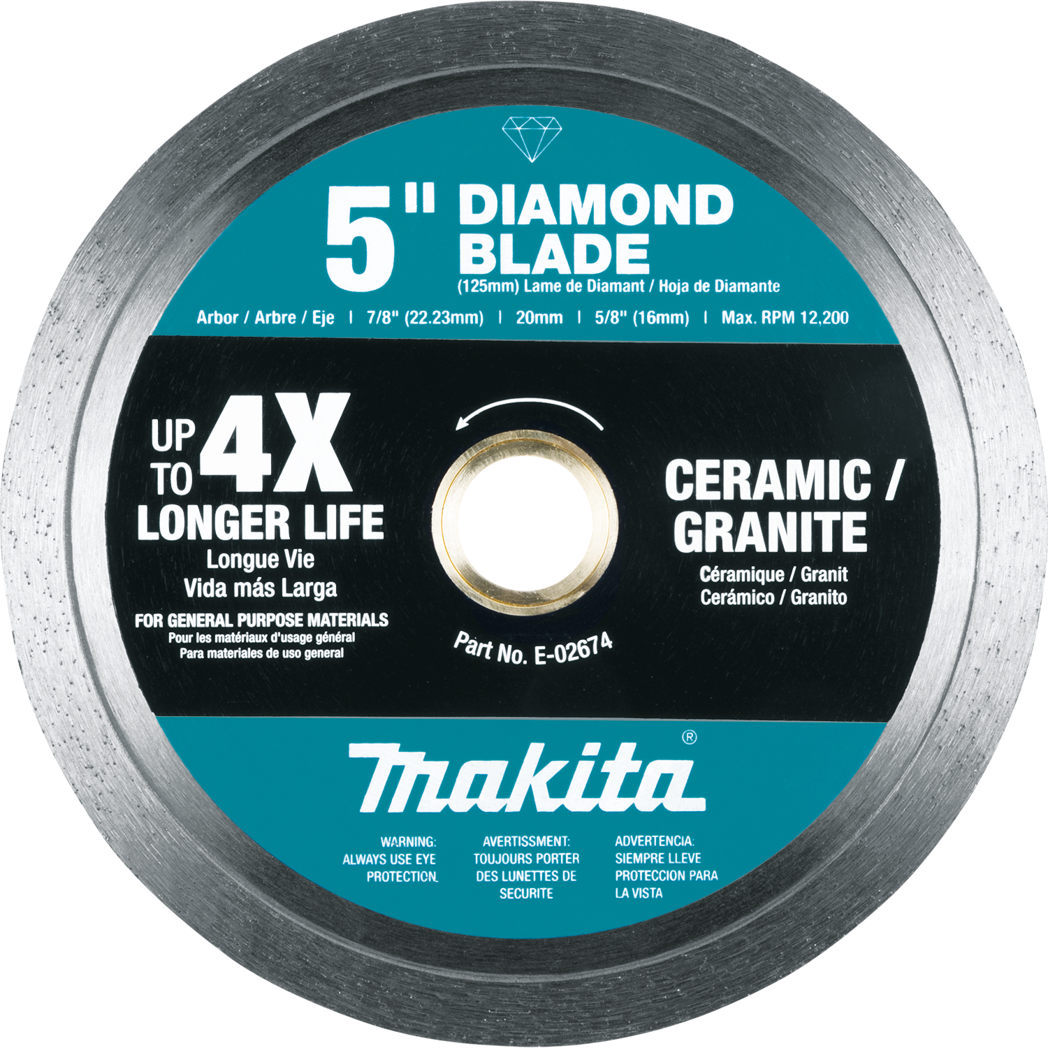 5" DIAMOND BLADE CONTINUOUS