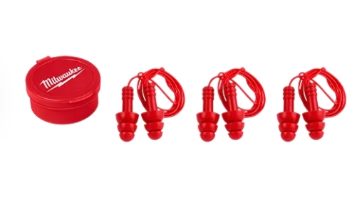 REUSABLE CORDED EARPLUGS 3-PACK