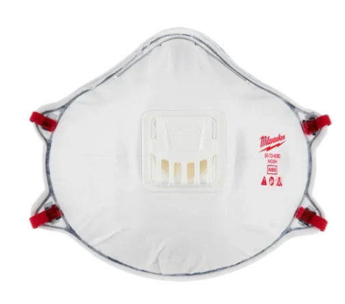 N95 VALVED RESPIRATR MASK 10PK