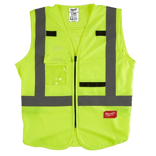 HIGH VISIBL YELW SAFTY VST L/XL