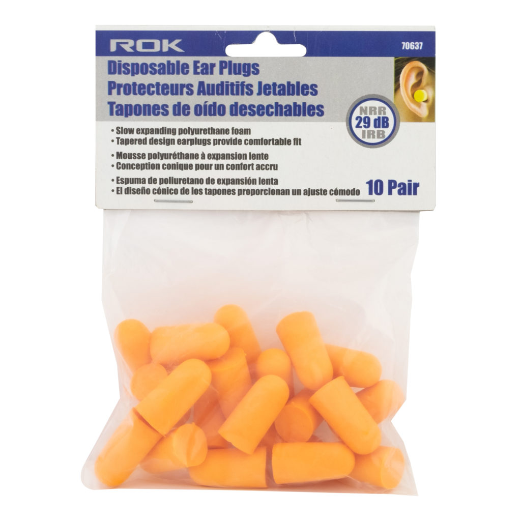 FOAM EAR PLUGS 10 Pr