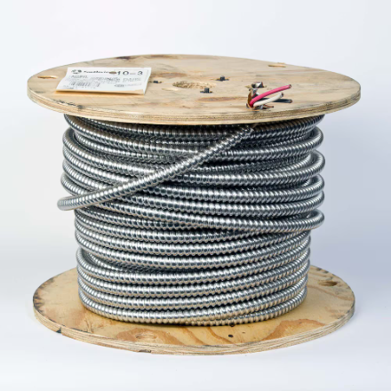 10/3 BX WIRE 75M ROLL