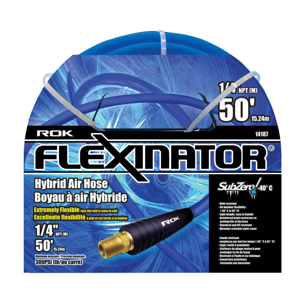 1/4"X 50' FLEXINATOR HOSE BLUE