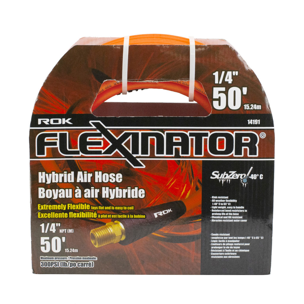 1/4" X 50' FLEXINATOR HOSE ORANG