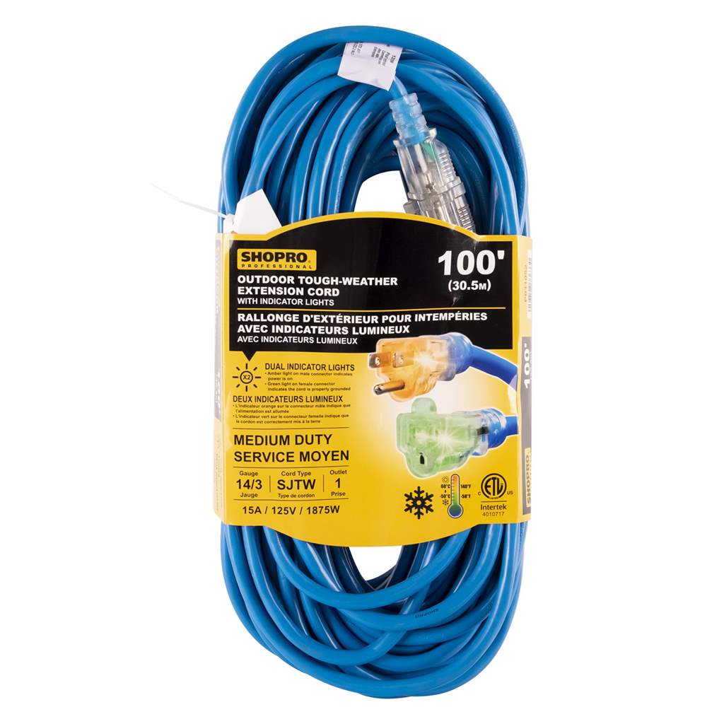 POWER CORD 14-3 100FT SJTW