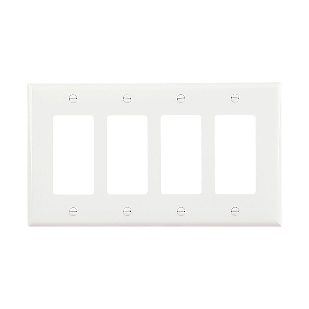 4-GANG WALLPLATE