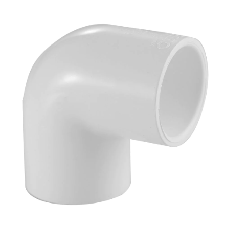 1/2 INCH PVC 90 DEGREE BEND