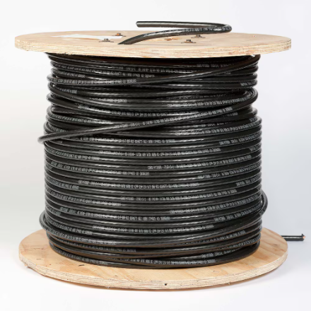 2/0 RW90 COPPER BLACK WIRE