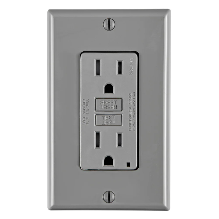 GFCI 15A TR DUPLEX RECEPTACLE