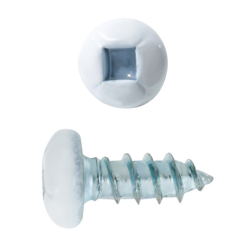 6X5/8 SOFFIT SCREWS-WHITE