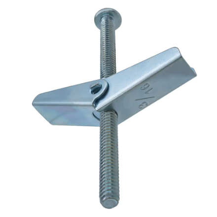 3/16X2 TOGGLE BOLTS-ZINC PLATED