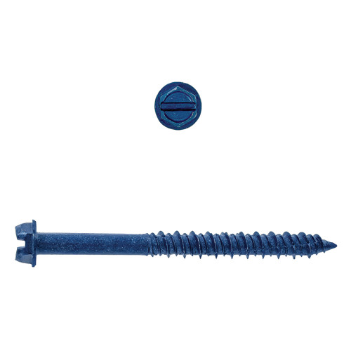 1/4X4 SLOT HWH CONCRETE SCREW WB