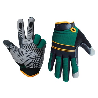 SUPER GRIPER GLOVE GREEN/BLAK XL