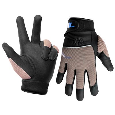 BOXER GLOVES GRAY/BLACK PU PALM