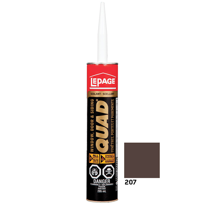 LEPG QUAD SEALANT, CHESTNUT BRWN