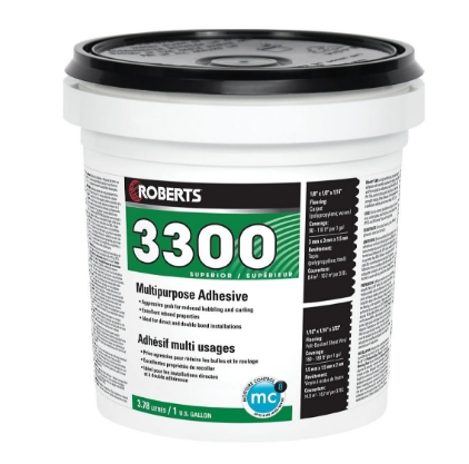 ROBERT3300 FLOOR GLUE 3.78LT