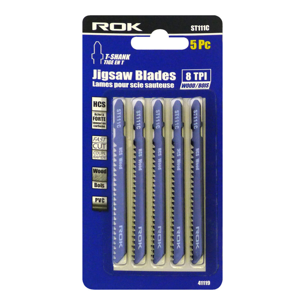 JIGSAW BLADE T-SHANK 5PC