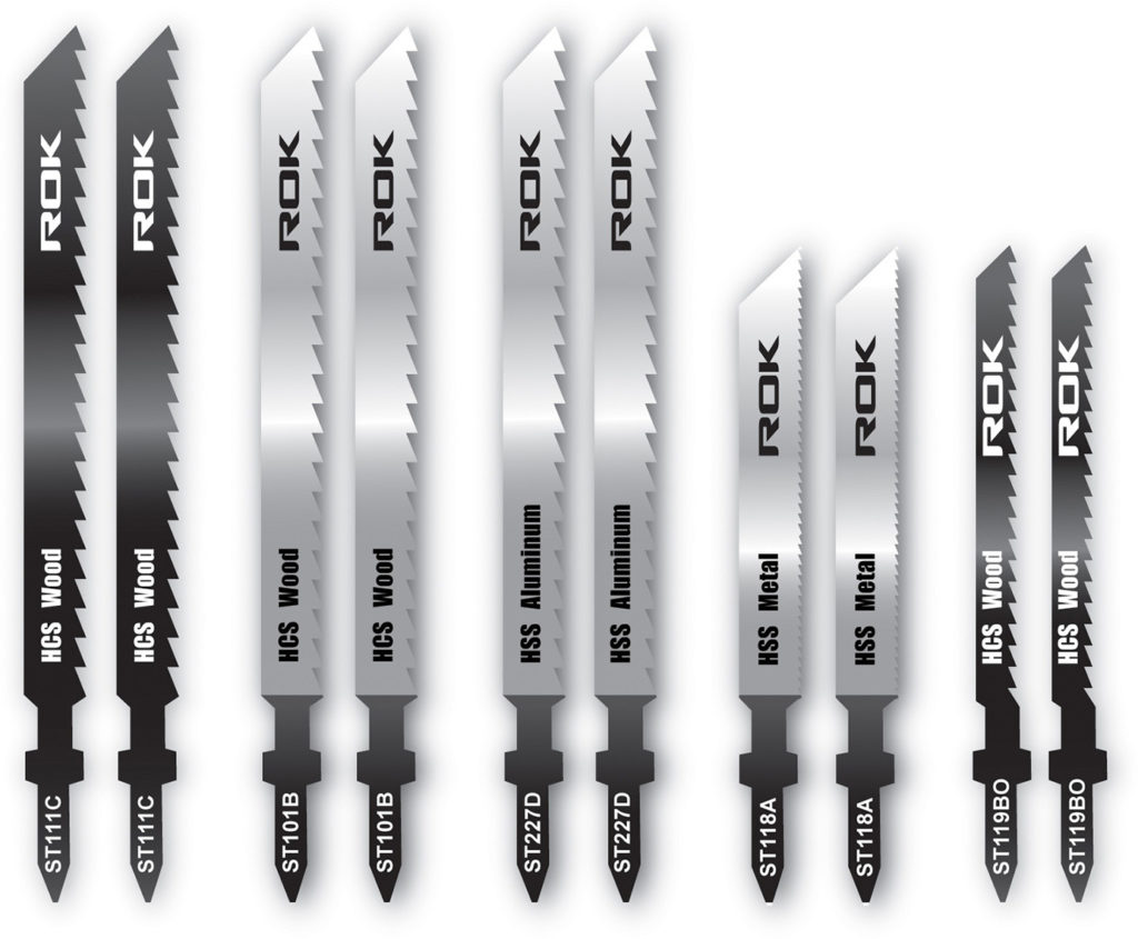 JIGSAW BLADE SET  T-SHANK 10 PC