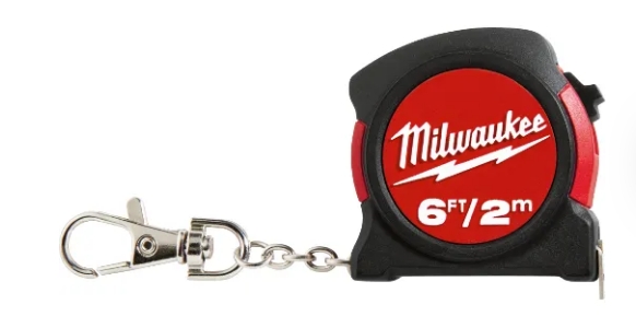 KEYCHAIN TAPE MEASURE 6FT - 2M