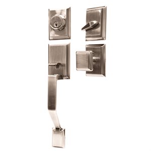 100443 Door Lock Grip Square Sat