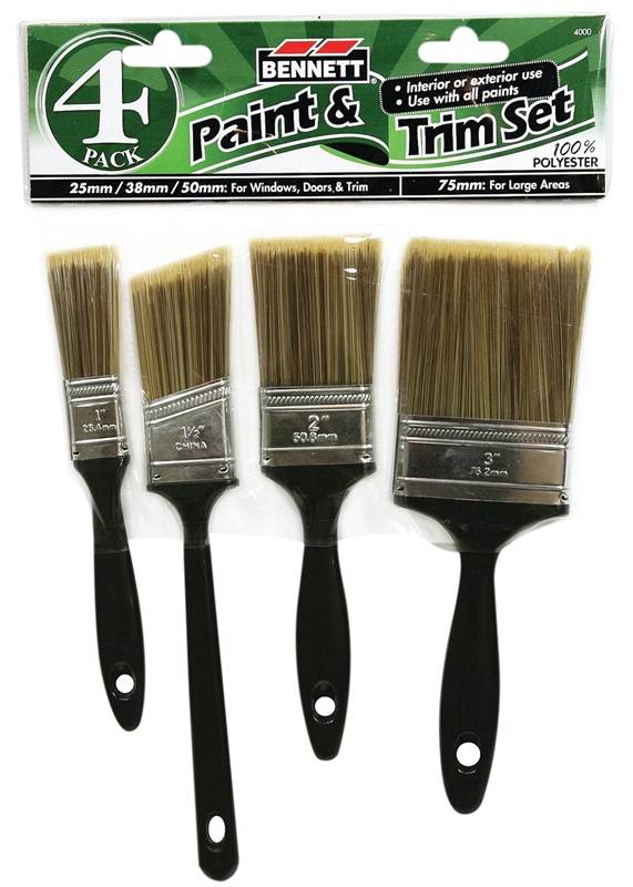 4 PC PAINT & TRIM SET