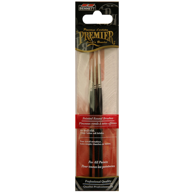 PREMIER PAINT BRUSH 3PK AB1,3,5