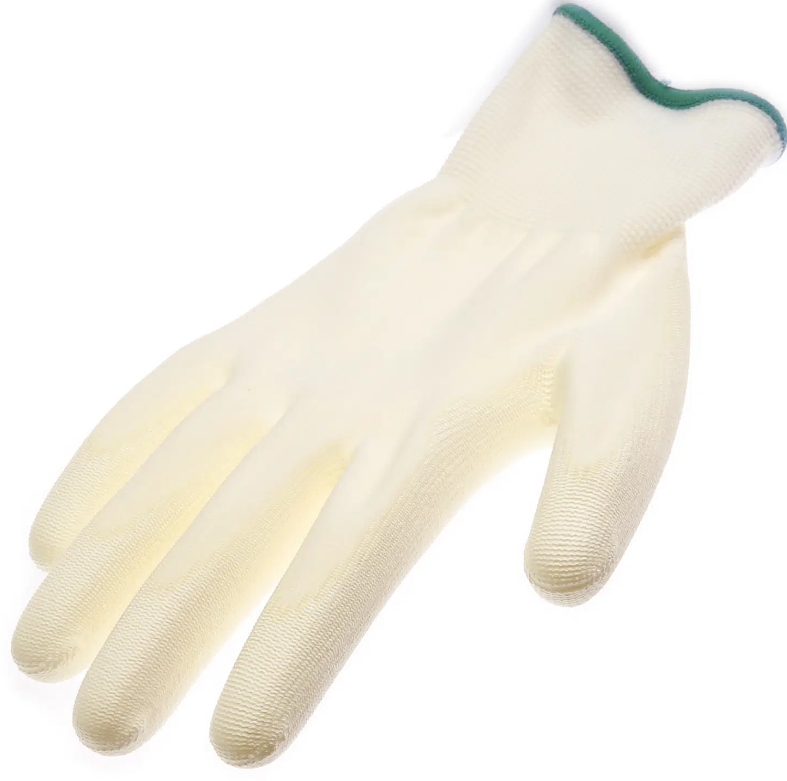 1 PR LARGE POLYESTER GLOVES