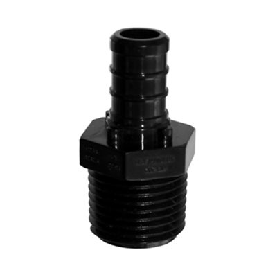 PEX POLY MALE ADAPT 1/2"