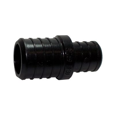 PEX POLY COUPLING 1IN X 3/4