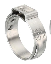 CRIMP RING STAINLESS STEEL 3/4"