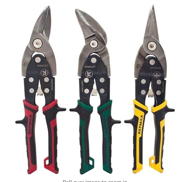 3PC AVIATION TIN SNIP SET