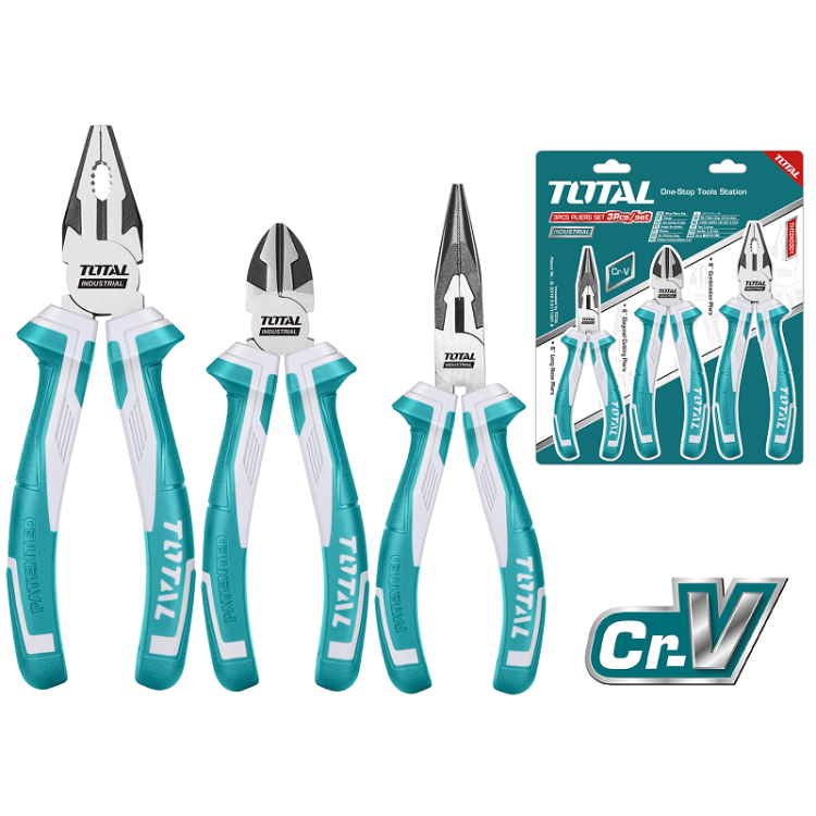 3 PIECE PLIER SET