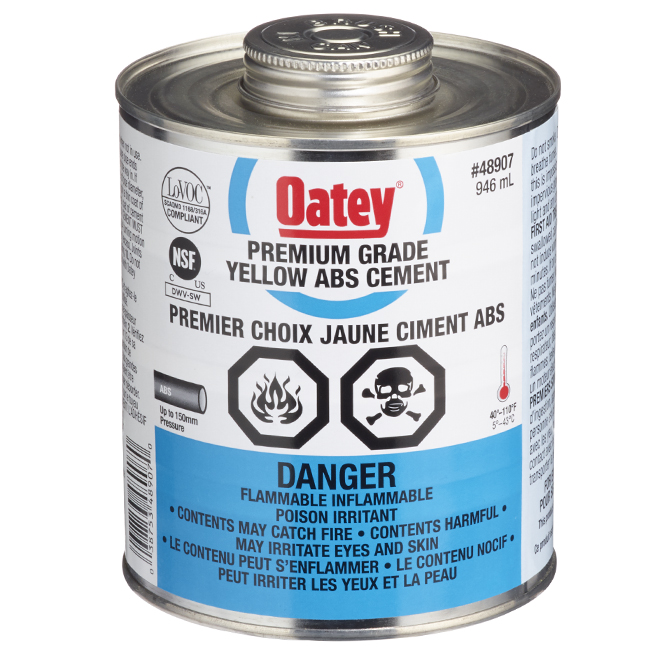 OATEY YELLOW CEMENT 946ML