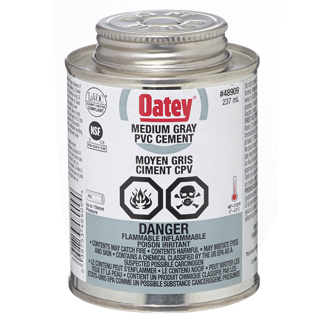 OAT  PVC GREY CEMENT 236ML