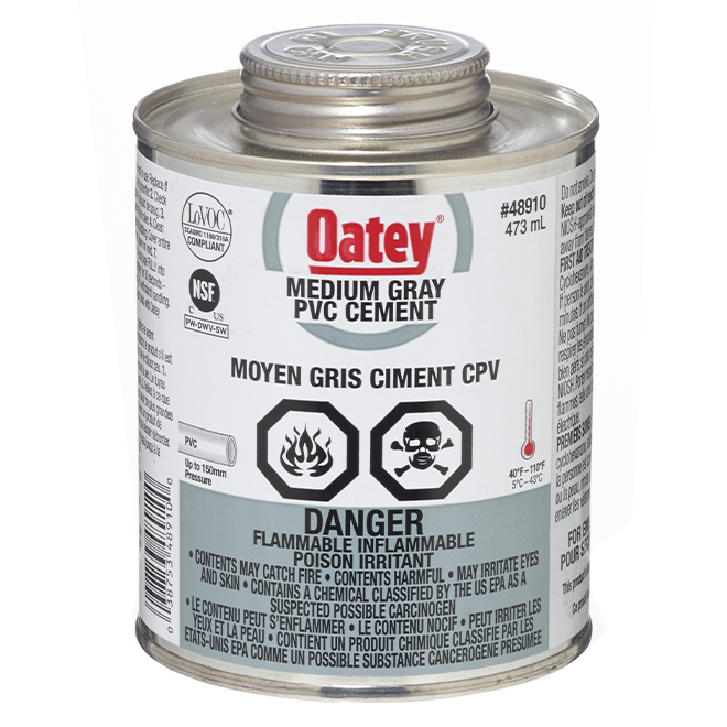 OAT ABS GREY CEMENT  473ML