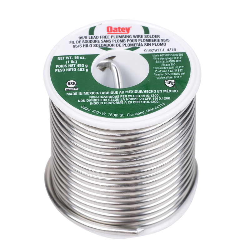 22018 OAT 95/5 WIRE SOLDER 1LB