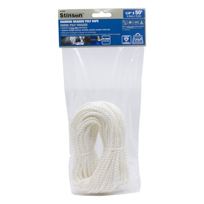 8-CARRIER DIAMOND ROPE 1/4X50FT