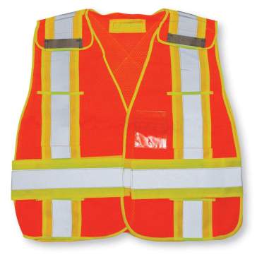 SAFETY VEST ORANGE HIGH-VIZ