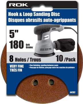 HOOK&LOOP SANDING DISC 180GRIT