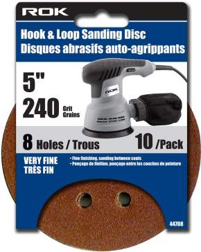 HOOK&LOOP SANDING DISC 240GRIT