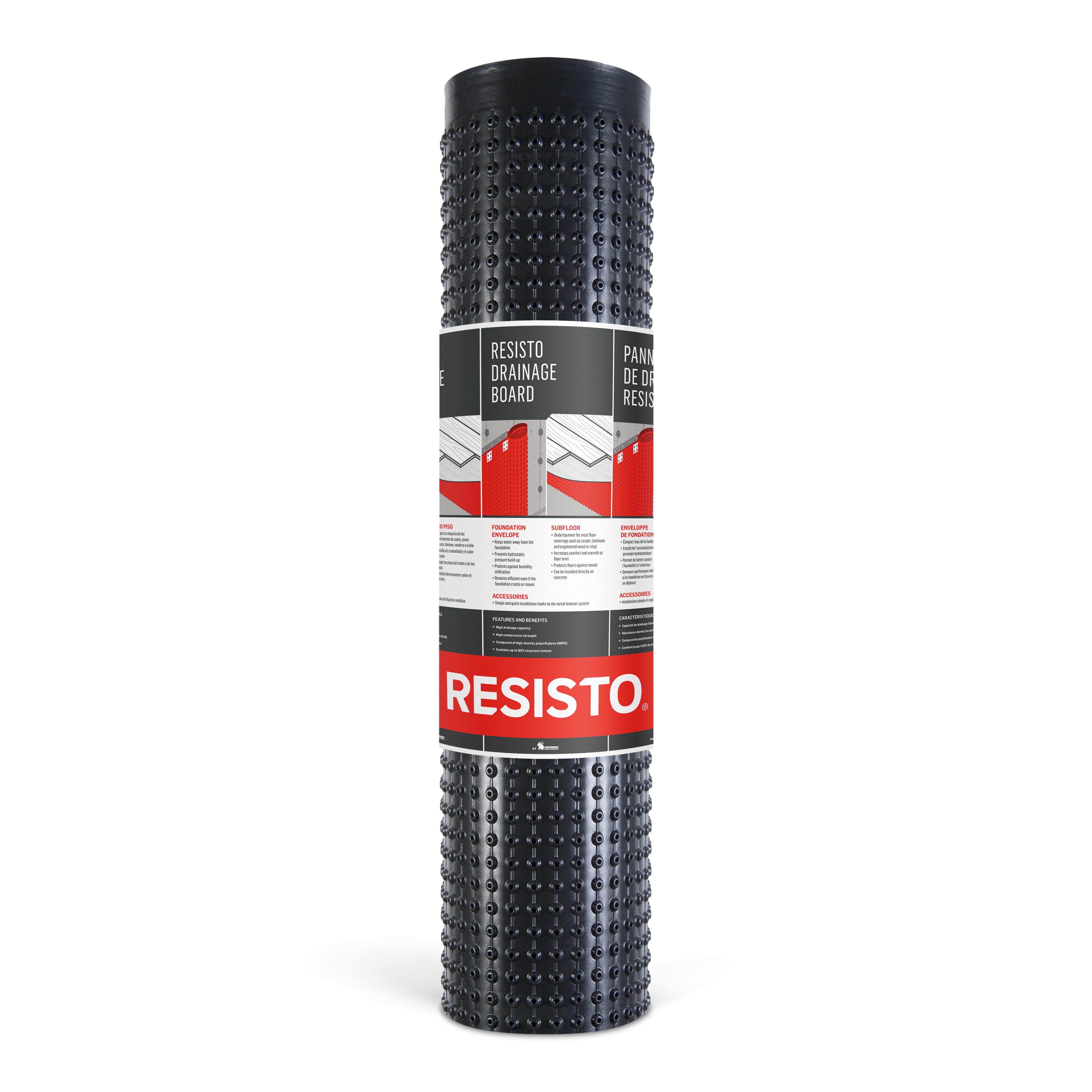 RESISTO DRAINAGE BOARD X5"