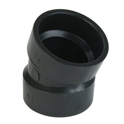 ABS 22-1/2 ELBOW 1-1/2"