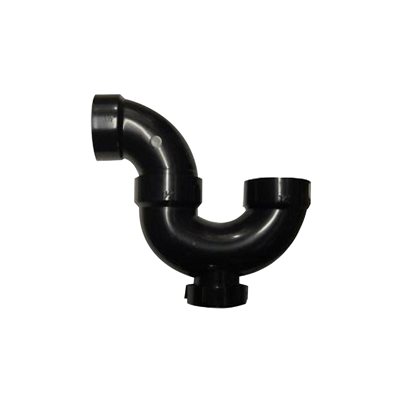 ABS P-TRAP W C/O LESS UNI 1-1/2