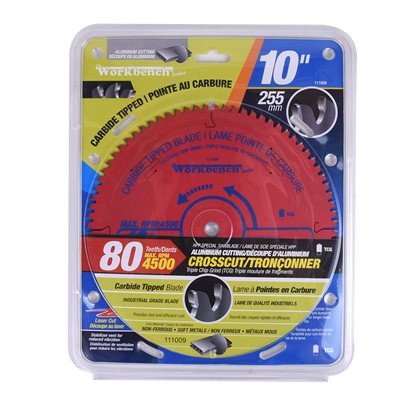 SAW BLADE TCG CARBIDE  10IN 80T